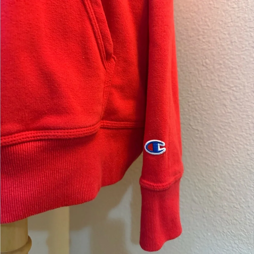 Red Champion Hoodie